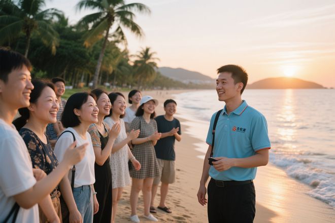 南吉宏道旅行社定制邂逅专属浪漫开元ky棋牌三亚四天三晚｜海(图2)